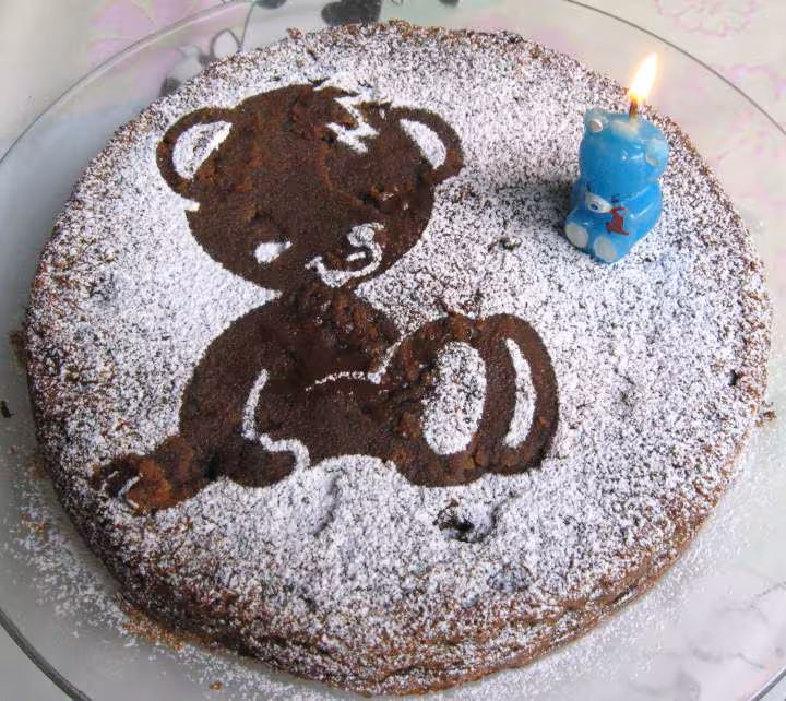 Fondant au chocolat d antika transforme en gateau d anniv