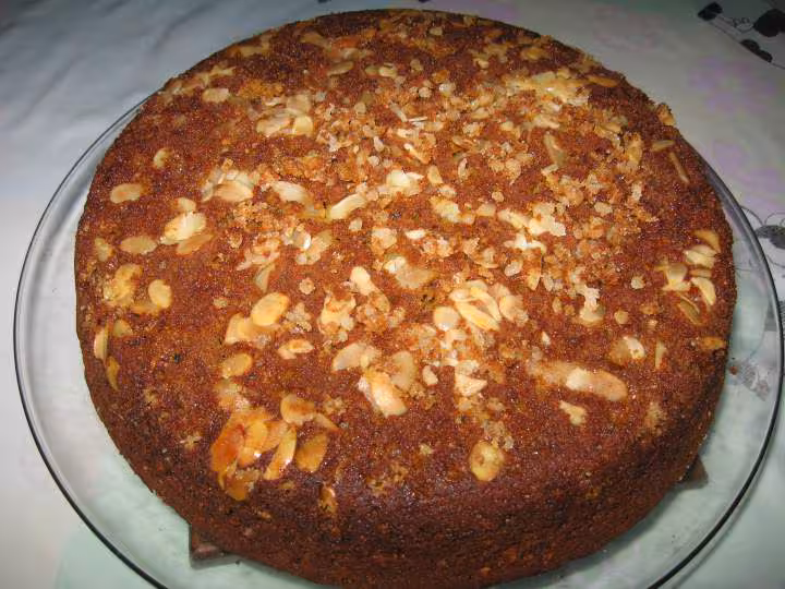 Gateau au potirron noisettes et amandes
