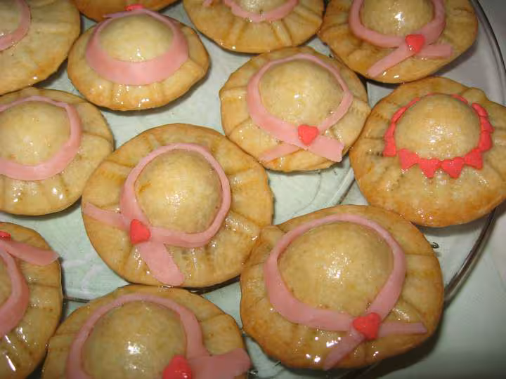 Gouter du jour petits chapeaux