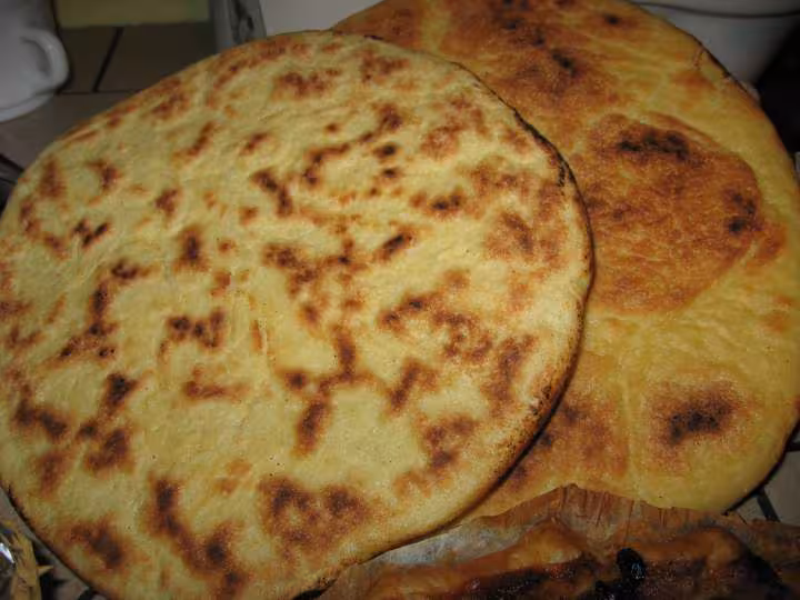 Kesra lakhmira galette marocaine