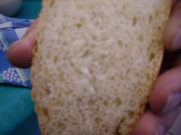 La mie de mes premieres baguettes