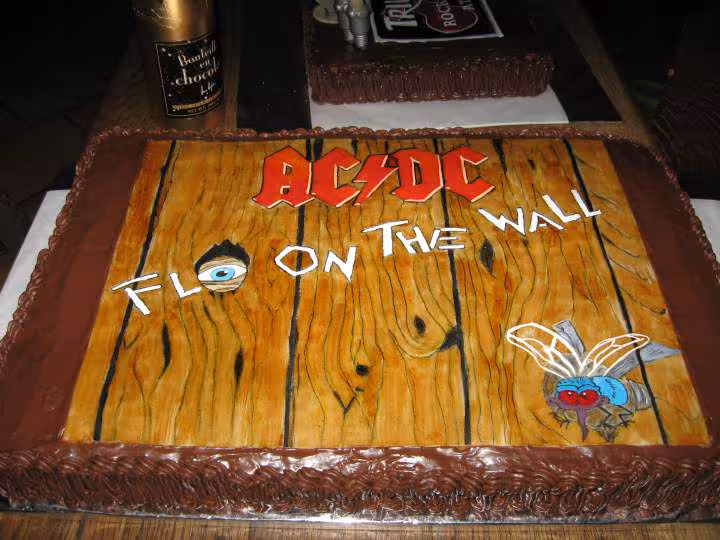 Le 2eme gateau d anniversaire pour ce soir