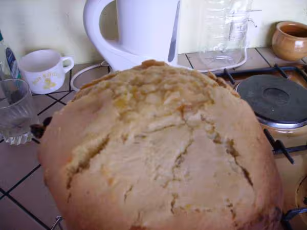 Le dessus du panettone