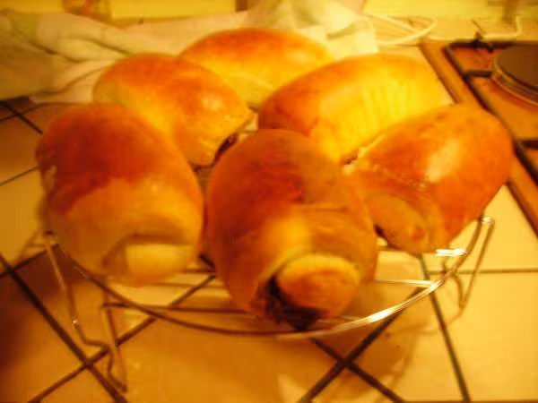 Mes 1er petits pains brioches au chocolat
