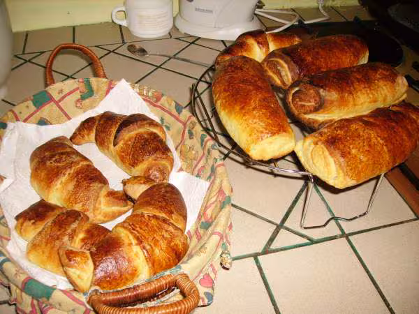 Mes premiers croissants tout en map