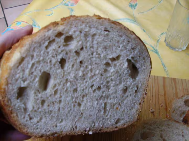 Mie de mon 4eme pain au levain