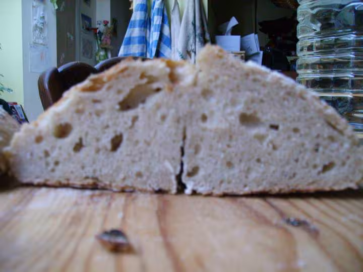 Mie de mon pain au levain