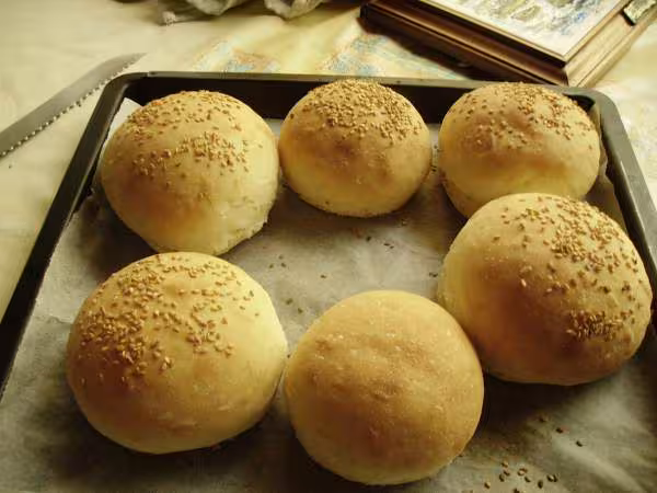 Pain a hamburger de mamahelene