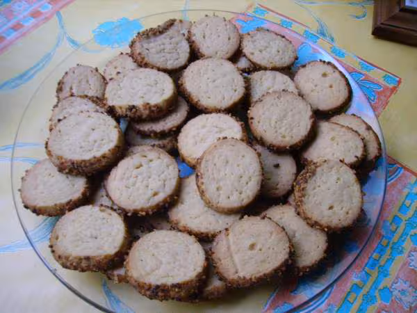 Sables a la pate d amande mais petits 19 12 2006