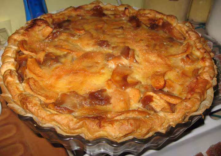 Tarte aux pommes pour le gouter de demain