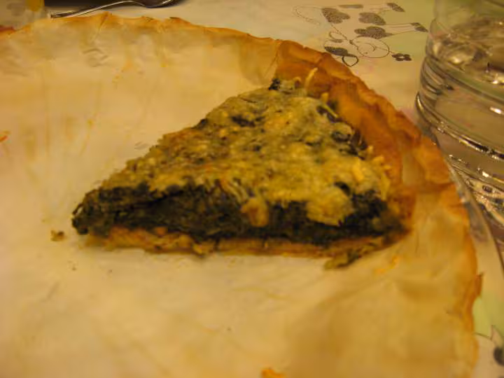 Tarte epinards saumon
