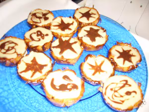 Tartelettes chocolat blanc caramel trop bon