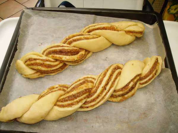 Tresse russe avant levee