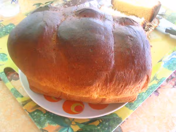 Brioche map cuite au four