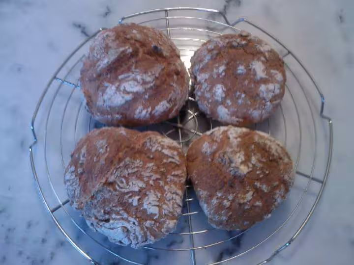 Mes petits pains sans petrissage