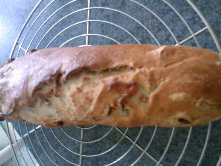 Pain aux olives et lardons2