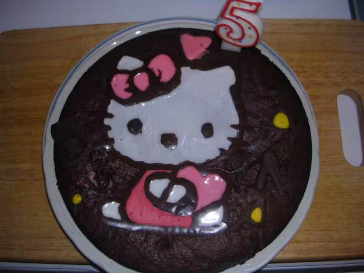 Gateau lana methode chane hello kitty