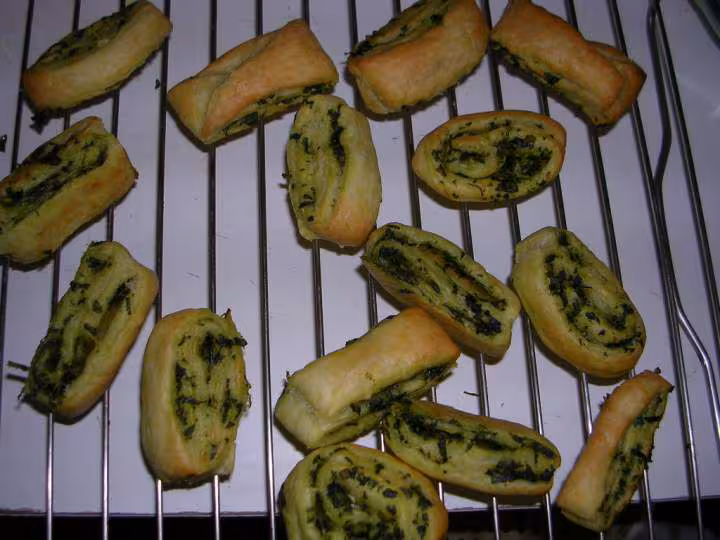 Palmiers basilic ail