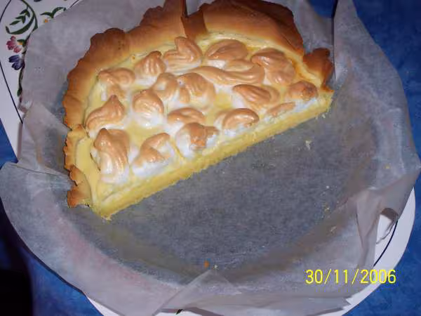 Tarte citron meringuee