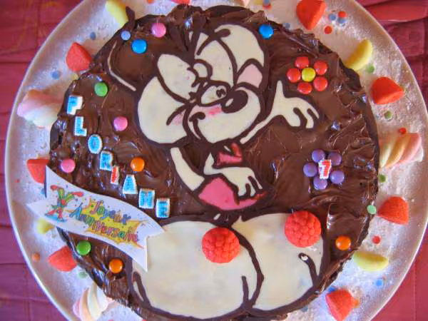 1er gateau avec les copains
