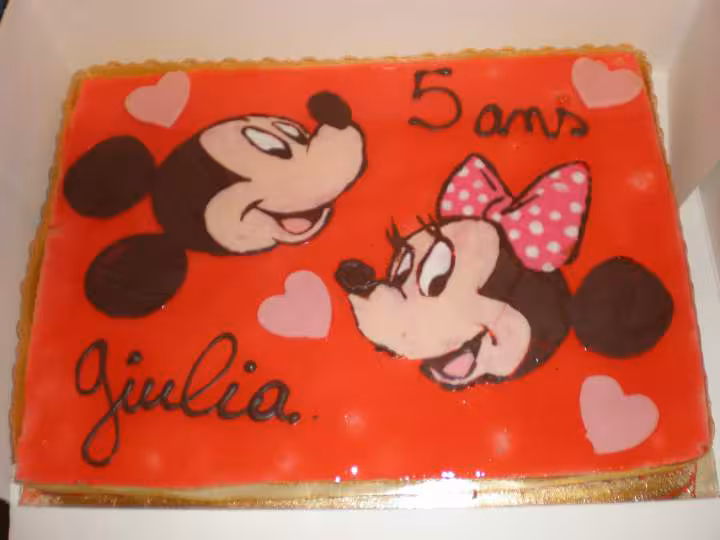 Gateau 5ans giulia