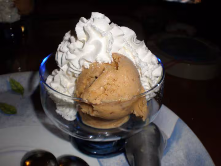 Glace praline