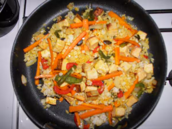 Poelee de tofu