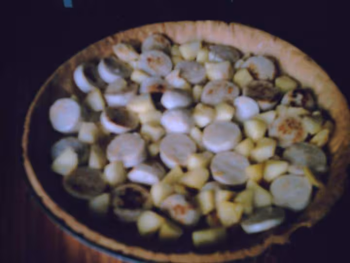Tarte normande salee