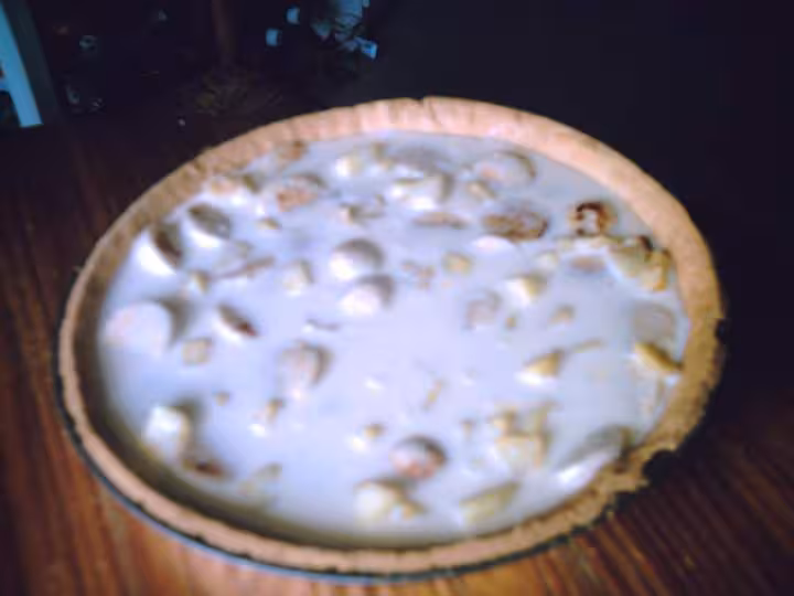 Tarte normande salee