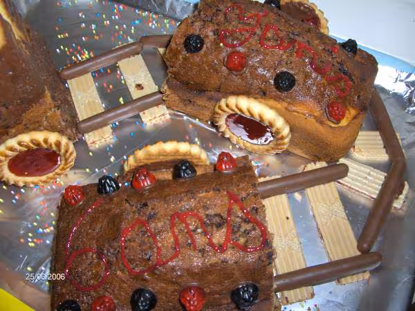 Gateau train