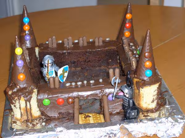 Gateau chateau fort