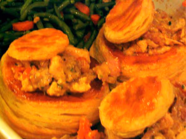 Vol au vent de poulet