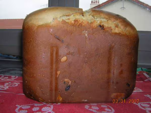 Brioche raisins