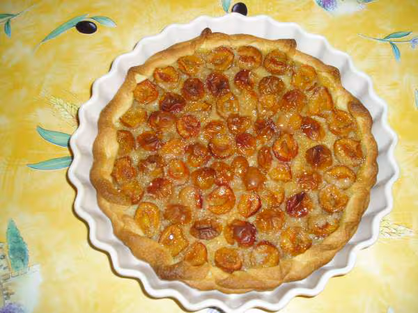 Tarte aux mirabelles