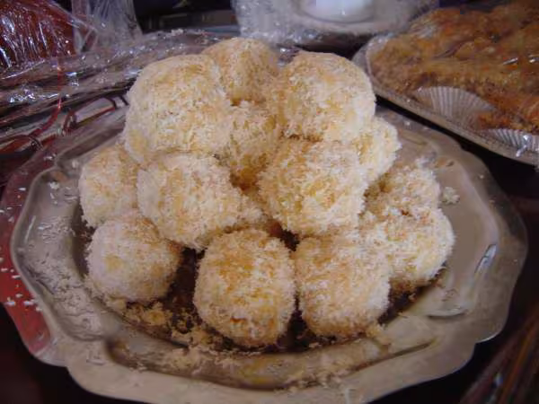 Boules coco confiture