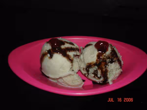 Glace maison