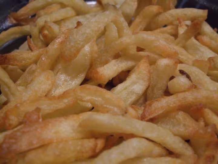 Frites faites dans actifry