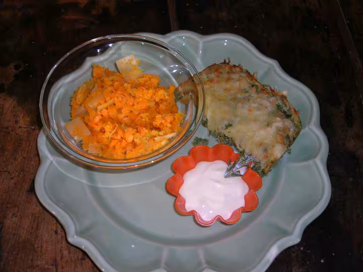 Carottes delices accompagnees de sauce tm