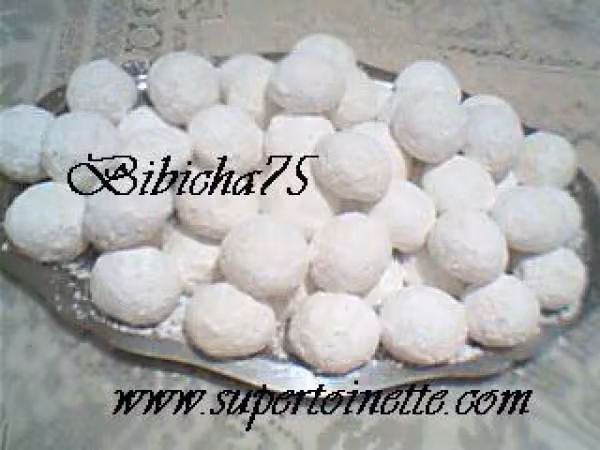 Boulettes de noix de coco