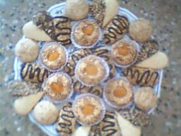 Coktail de gateaux secs