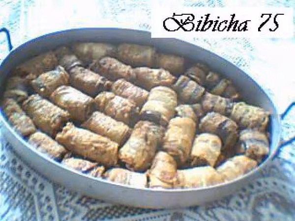 Roule d aubergines avant cuisson complete