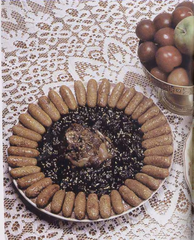 Tadjine pruneaux aux doigts de la mariee