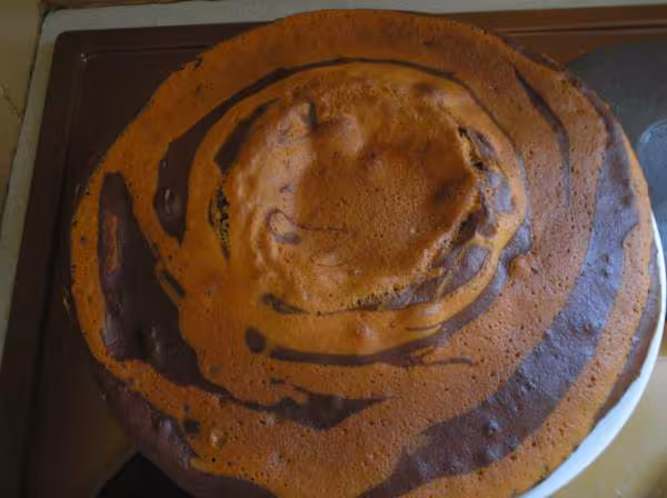 Gateau marbre