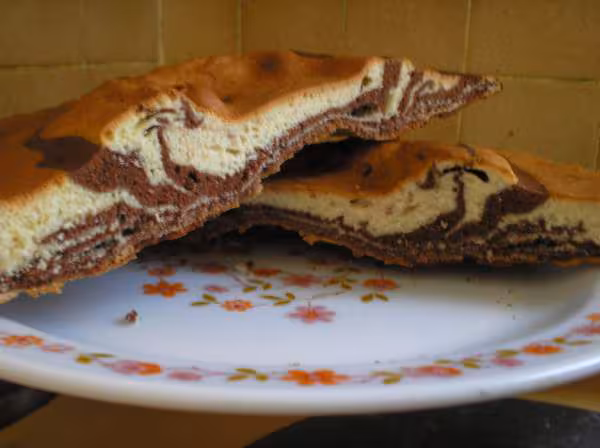 Gateau marbre