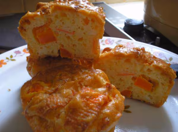 Muffins carottes surimi