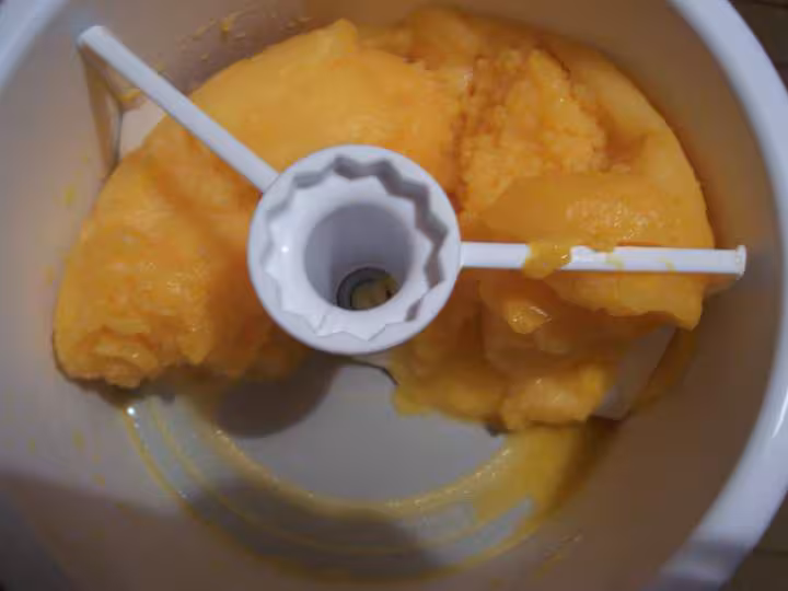 Glace a l orange
