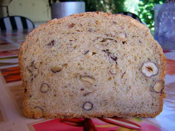 Pain aux noisettes