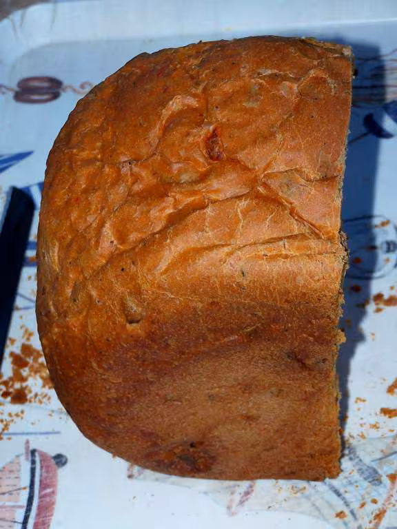 Pain lardons poivron rouge 2