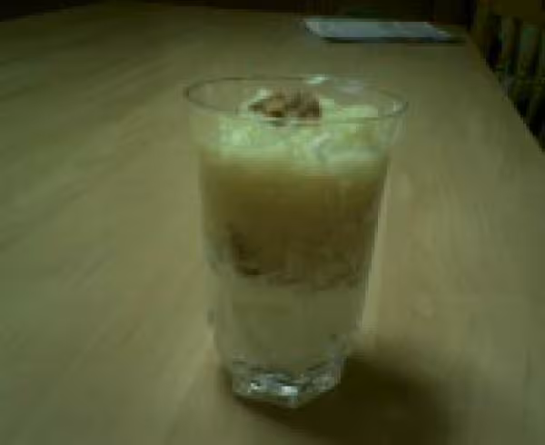 Verrines pomme mascarpone