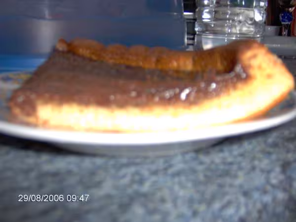 Biscuit au carambar part vu de profil